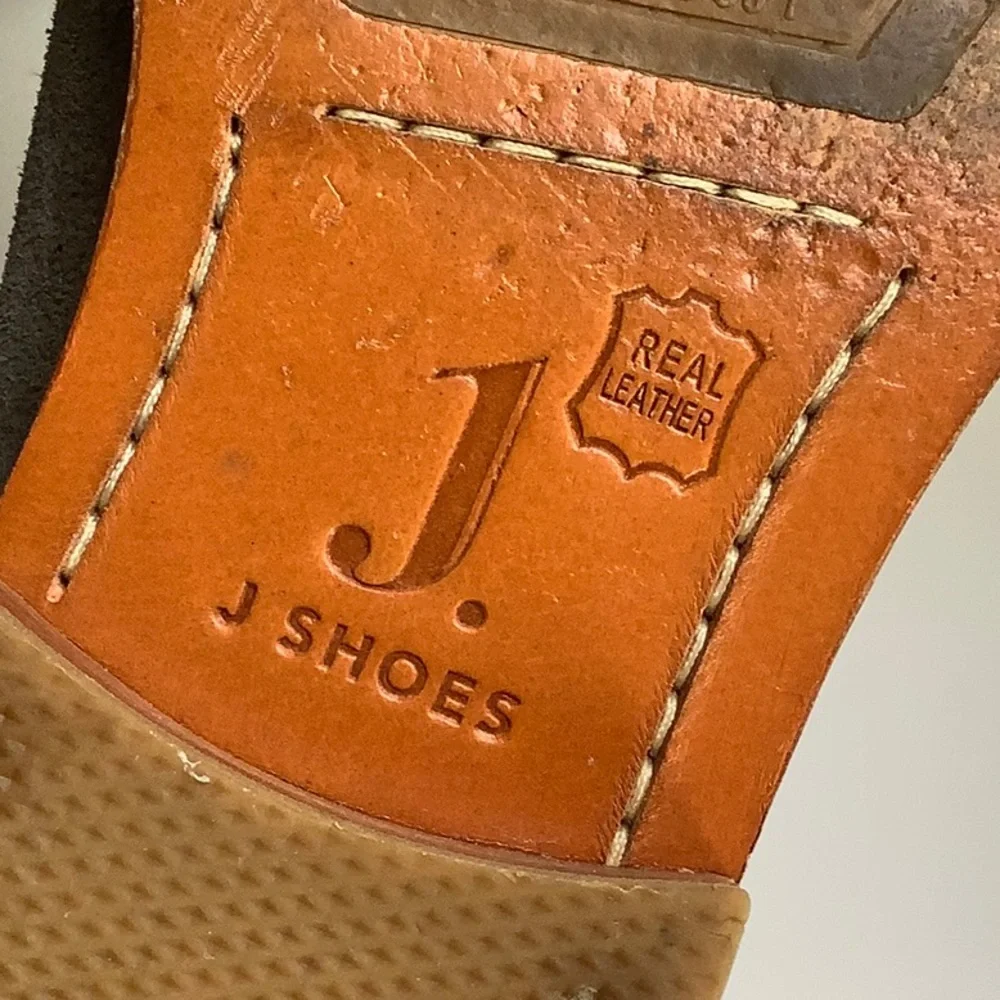 J. Shoes Men’s Suede Derby Dress Casual Office Shoes Size 9